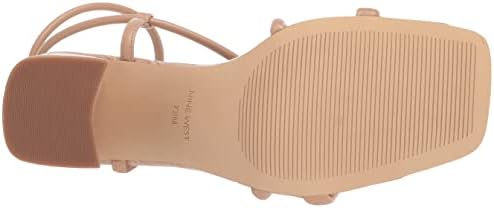 Nine West Women's YEERA Heeled Sandal, Warm Blush 680, 10 | Image 3