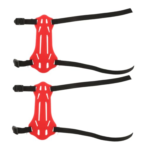 Mipcase 2pcs Boys and Girls Arm Guard Rubber Protection for Youth Chest and Arm Guard Recurve for Adults
