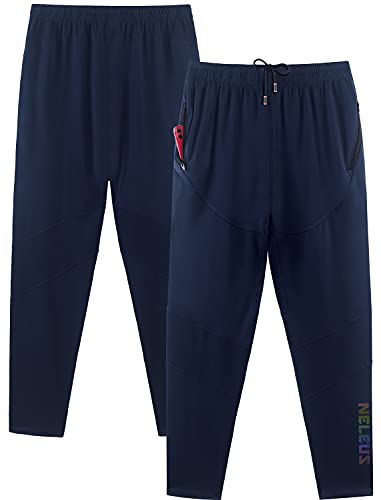 Image of NELEUS Men's Athletic Sweatpants Jogger Ankle Tapered Pants