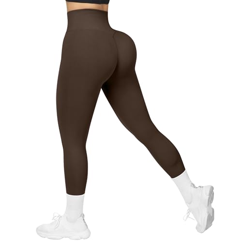 Image of MOOSLOVER Seamless Butt Lifting Workout Leggings for Women High Waist Yoga Pants Compression Contour Tights