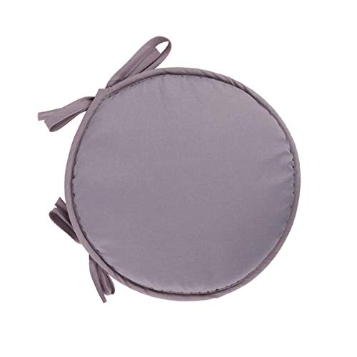 MZY1188 Cojines de Silla con Lazos Almohadillas de Asiento,Cojines de Silla de Comedor, Cojines Redondos Antideslizantes extraíbles Lavables Asiento para jardín Patio Cocina Oficina