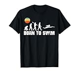 Born to Swim Schwimmen Evolution retro