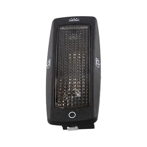 Luz de lectura trasera para viajes nocturnos en Skoda Fabia plafón de techo interior 12V