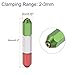 HARFINGTON Aluminum Alloy Pin Gage Handle 2-3mm Clamping Range Go No Double End Gauge Handle Industrial Tools for Plug Gage