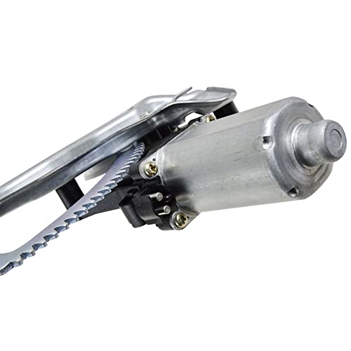 Image of TRQ Front Left Power Window Regulator & Motor Assembly Drivers Side | For 1999-2003 Mercedes-Benz ML320 2003-2005 ML350 1999-2001 ML430 2002-2005 ML500 2000-2003 ML55 AMG
