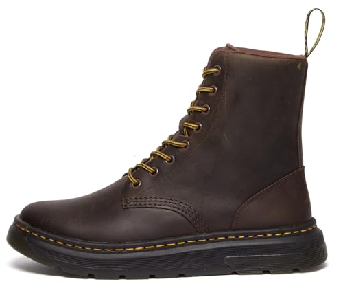Dr. Martens Unisex Crewson Nubuck Leather Everyday Boots4