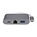 CableCreation USB-C Hub, 5-in-1 Multiport USB C Hub with 3 x USB 3.0, RJ45 Gigabit Ethernet, USB-C PD Charging Adapter Thunderbolt 3 Compatible for MacBook Pro, Samsung Galasy S10, Note10, XPS, LG G5