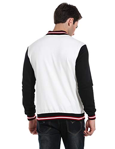 Jaqueta College Americana Branca Letra A bordada (G)