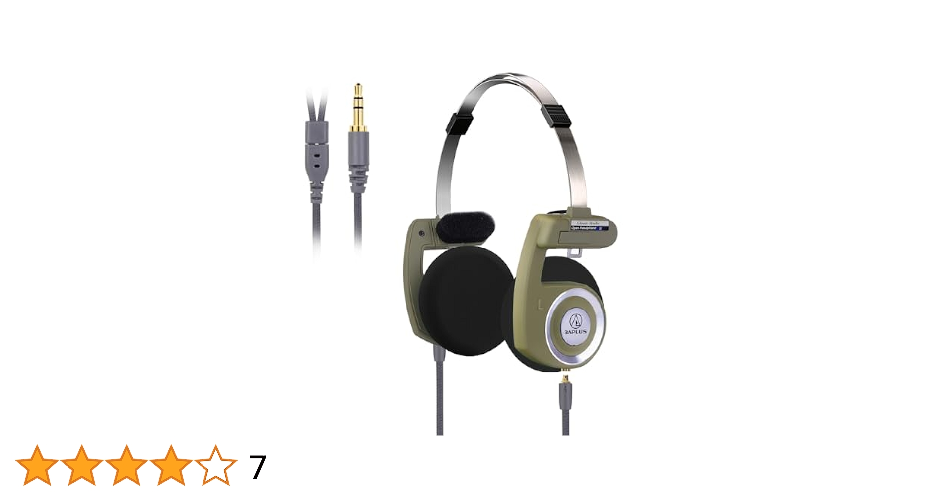 Amazon.co.jp: 3APLUS Retro pro 有線ヘッドホン 開放式