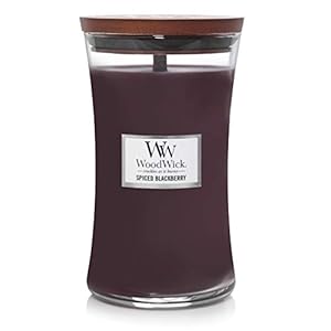 Woodwick Candle Large Spiced BlackBerry 93078E