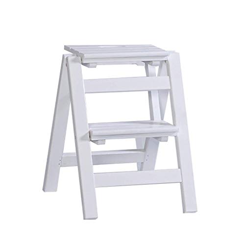 Escabeau d'escalier multifonctionnel pliable avec 3 marches - 2