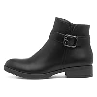 Lilley Womens Black Ankle Boots