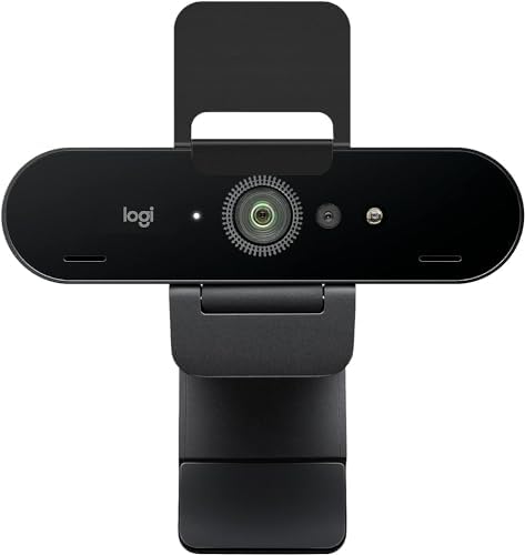Logitech Brio Stream Webcam - Ultra 4K HD video calls, video correcti...