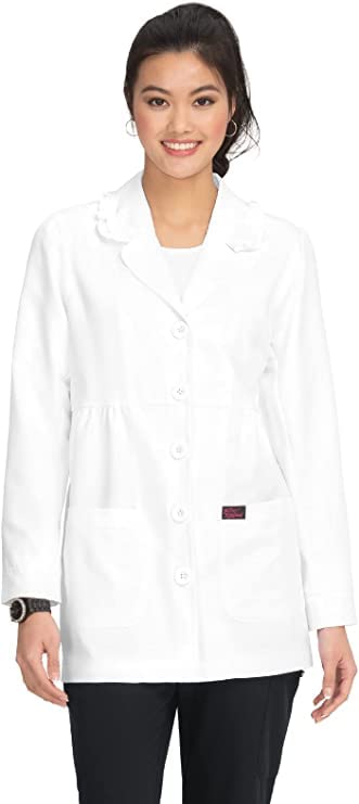 Dry Deal Super Stylish Button-Front lab Coat