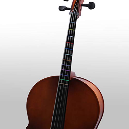 HEALLILY Adesivo de Guia de Dedo Violoncelo Fret Adesivo de Etiqueta de Braço Adesivo Fretboard para