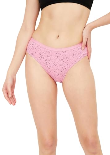Image of Max Women Cotton Printed Elasticated Bikini Panty - Pack of 3
