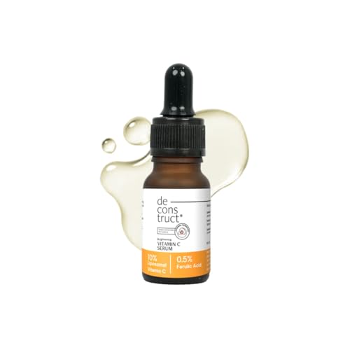 Image of Deconstruct 10% Vitamin C Serum for Brightening| Powered by Liposomal Technology for Visible Glowing Skin|Targets Dull & Uneven Skin Tone |For Oily Skin| Co-Created With Dermatologists| Non-Irritating | 10ML