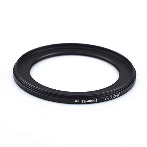 Image of 86mm to 82mm /86mm-82mm Step-Down Ring Filter Adapter for All Brands UV,ND,CPL,Metal Step-Down Ring Adapter
