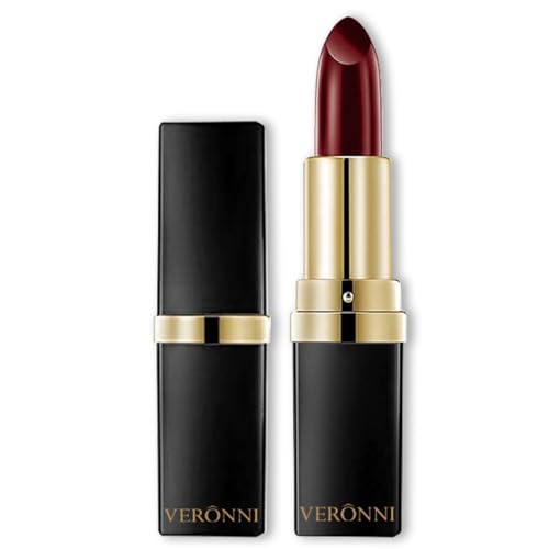 Root Touch-Up Stick - Temporary Wine Red Hair Dye Pen - Grey Hair Cover Up - Semi-Permanent Waterproof Long Lasting Coverage for Hair and Beard (Wine Red, 4.5g)