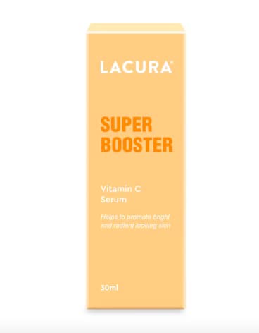 Super Booster Ácido hialurónico, vitamina C o colágeno y suero dorado de 30 ml (vitamina C)