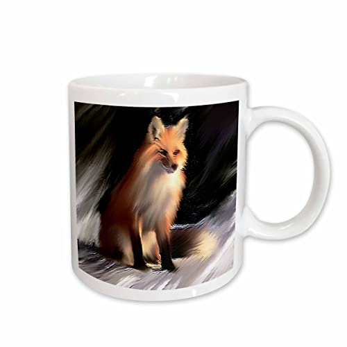 3dRose Fox 11oz Mug