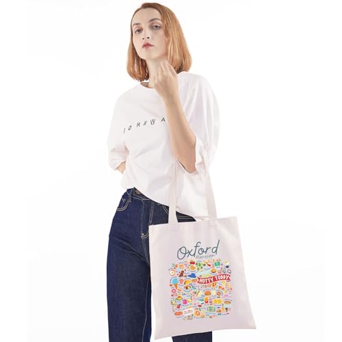 WZMPA Oxford Ohio Tote Bag Oxford Tour Gift Oxford Hotty Toddy Shopping Grocery Bag Oxford Vacation Merchandise4