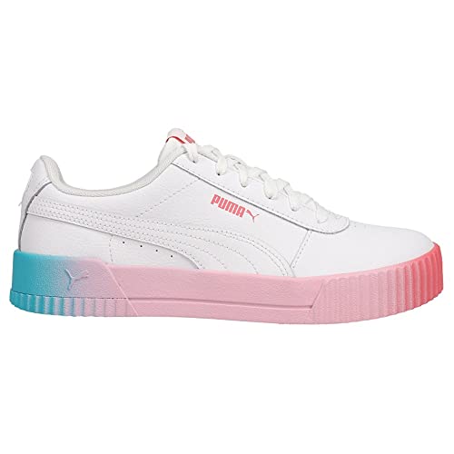 Image of Puma Carina 2.0 Synthetic Leather Lace Up Women's Sneakers