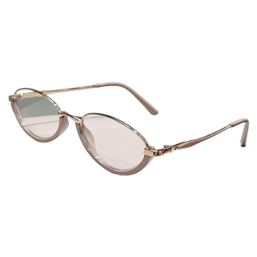 Lunettes ovales contre la fatigue oculaire et les maux de tête sur écran