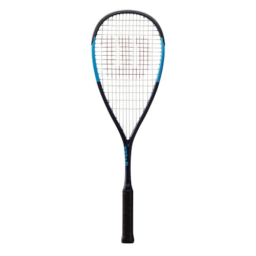 Wilson WRT910230 Raquette de Squash, Ultra CV, Unisexe, Équilibre en Tête, Bleu