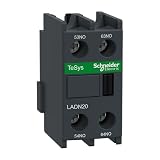 Schneider Electric - TeSys D - bloc contacts auxiliaires frontaux - 2F+0O - bornes vis-étr...