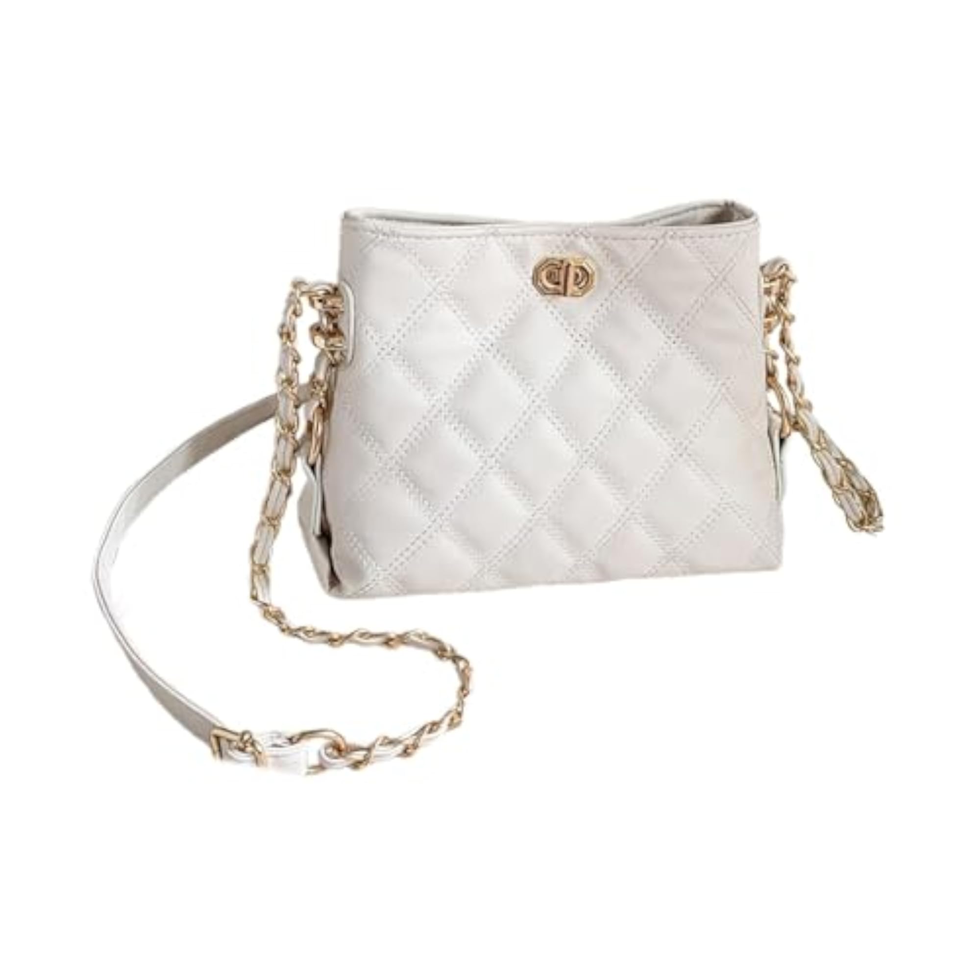 Women's Quilted Chain Shoulder Bag for Travel