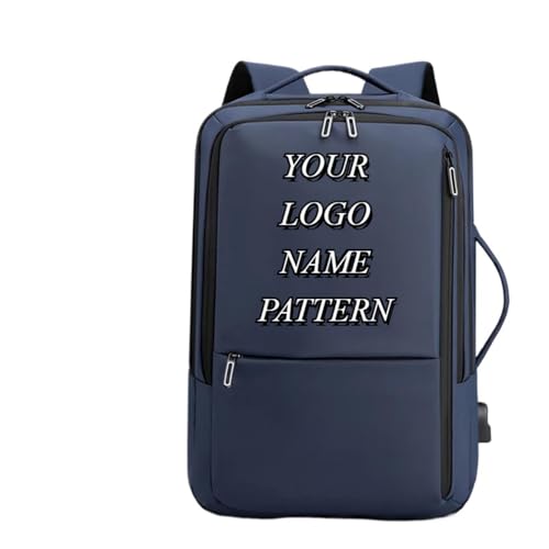 Custom Printed Name Design Men Backpack Business Travel Work Computer Bag Color3,15 inches Custom Printed Name Design Men Backpack Business Travel Work Computer Bag Color3,15 inches