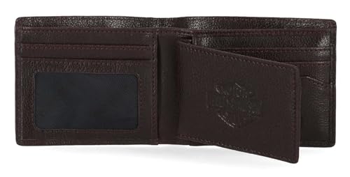 Harley-Davidson Men's Bar & Shield Plate Passcase Leather Bi-Fold Wallet - Brown4
