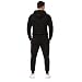 Violento Herren Trainingsanzug 704 (M, Schwarz-Blau)