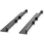 StarTech.com 1U 19 inch Server Rack Rails - 24-36 inch Adjustable Depth - Universal 4 Post Rack Mount Rails - Network Equipment/Server/UPS Mounting Rail Kit HPE ProLiant Dell PowerEdge (UNIRAILS1UB)
