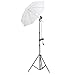 Neewer 200W 5500K Continuous Lighting Umbrella Kit for Photo Studio Video Shooting,includes:(1)74.8"/190cm Light Stand+(1)Single Head Light Holder+(1)45W Daylight Bulb +(1)33"/84cm White Umbrella