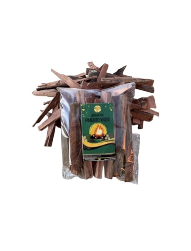 Mama Dor Jamaican Pimento Wood Chip -Premium Jerk Wood 100% Natural Authentic Jamaican Pimento Woodchip 1 LB Grilling and Smoking