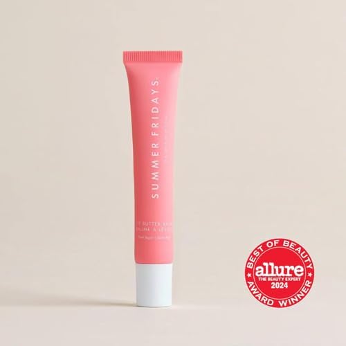 Summer Fridays Lip Butter Balm - Moisturizing Lip Gloss for Instant Shine + Sheer Color - With Nourishing Shea Butter - Everyday Makeup + Skin Care Summer Essentials - Vegan - Pink Sugar (.5 Oz) — view 8