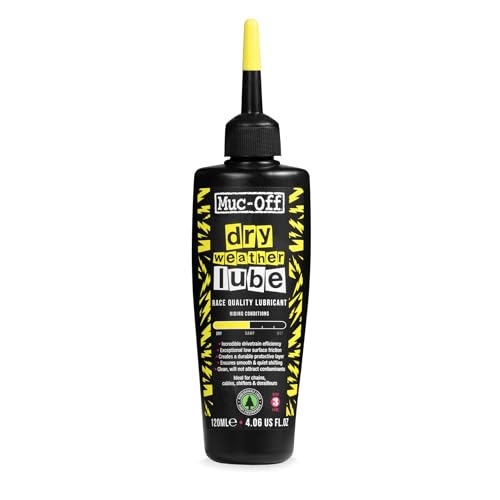 Muc-Off Bio Dry Bike Chain Lube 50ml Wax-Based Formula for Smooth Gear Shifts | Creates Protective...