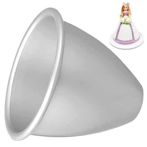 TOYANDONA Molde para Tartas con Fijo Superficie Lisa Antiadherente para Repostería DIY Fácil Desmoldado y Transporte