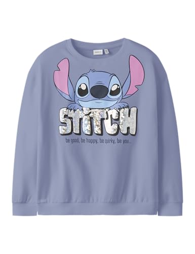 Sweat-shirt fille NAME IT Nkffordi Stitch un pull rose confortable