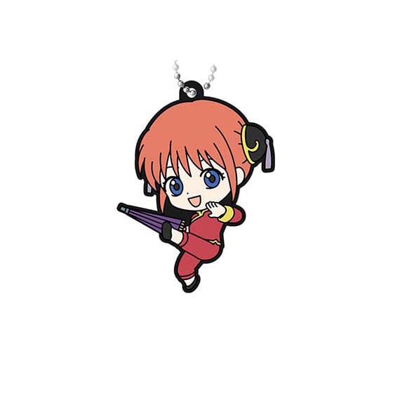 銀魂　ラバーストラップ　神楽　銀魂展　202603261348 Amazon.co.jp: ガチャガチャ 銀魂 カプセルラバーマスコット 神楽