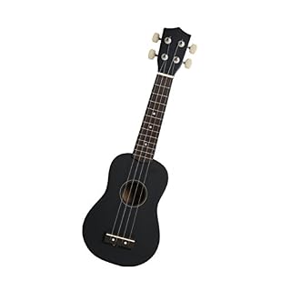 Navarra NV21 Ukulélé Noir - Les Beatles, Paul McCartney, John Lennon, RIngo Starr, George Harrison