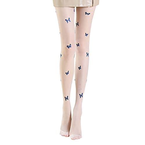 Image of Cute Patterned Pantyhose Tights for Women Valentine's Day