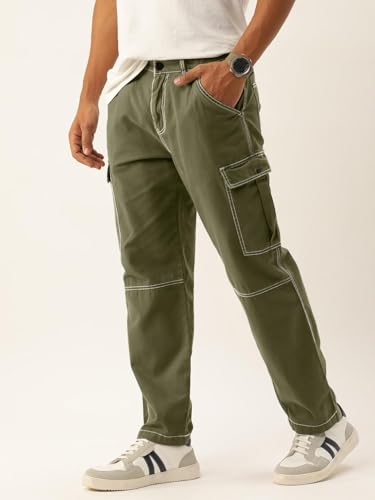 Image of BENE KLEED Men Cargo Trousers