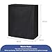 FlexiDapt Dehumidifier Dustproof Cover for Storage, Universal Waterproof Home Appliances Cover, Black
