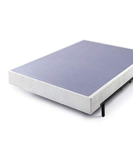 ZINUS Metal Box Spring with Wood Slats /7.5 Inch Mattress Foundation / Sturdy Steel Structure / Easy Assembly, Twin ZINUS Metal Box Spring with Wood Slats /7.5 Inch Mattress Foundation / Sturdy Steel Structure / Easy Assembly, Twin