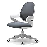  Chaise Informatique Chambre Président De Rédaction Chaise De Bureau Société Président Des Employés Fauteuil Salle De Conférence Président (Color : Blanc, Size : 50x45x95.5cm)