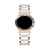 Per samsung galaxy watch 7 4 5 6 5Pro band 40mm 44mm 6classic 47mm 43mm No lacune banda in acciaio ceramica 45mm braccialetto Accessori, For Watch6 classic 47mm, Agata