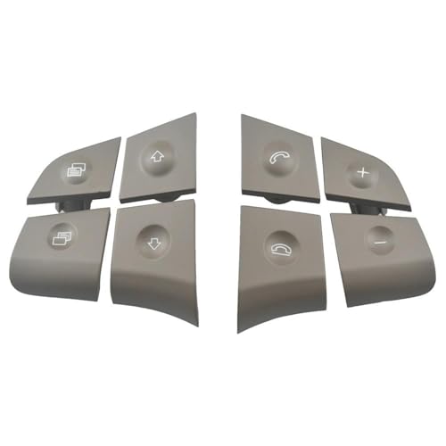 Kit boutons volant Mercedes W164 GL beige pour touches effacées